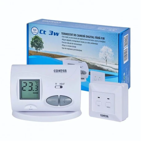 Termostat pentru centrala CT3W Conter fara fir (wireless)